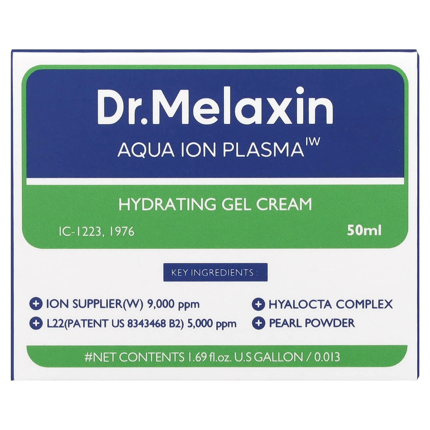 Dr.Melaxin Aqua Ion Plasma Hydrating Gel Cream, Firming Skin Care - Image 2