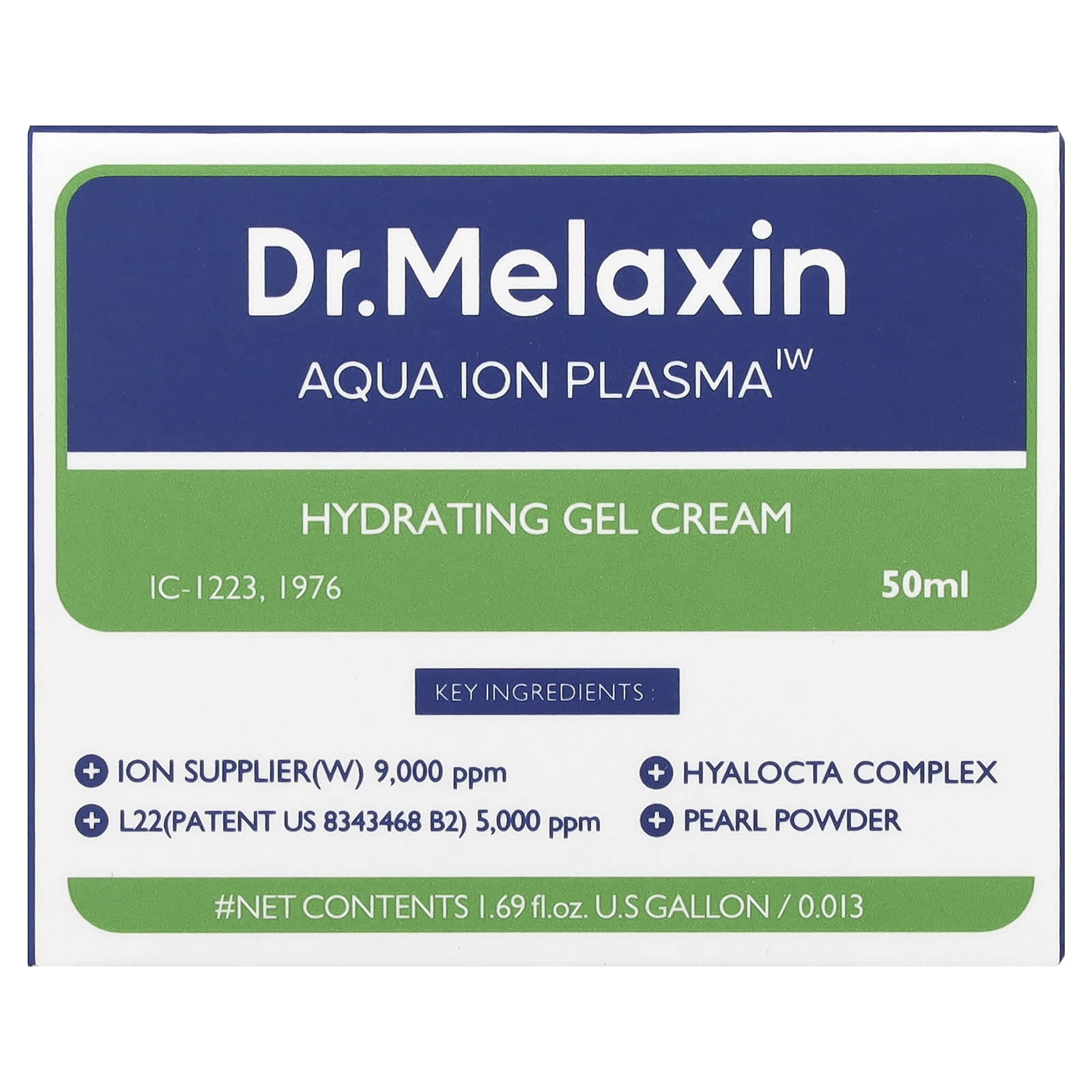 Dr.Melaxin Aqua Ion Plasma Hydrating Gel Cream, Firming Skin Care - Image 2