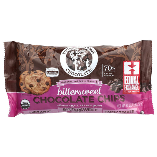 Fair Trade Organic 70% Cacao Dark Chocolate Chips by Equal Exchange - Image 1