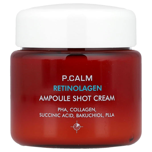 P.CALM, Retinolagen Ampoule Shot Cream , 2.02 fl oz (60 ml) - Image 1