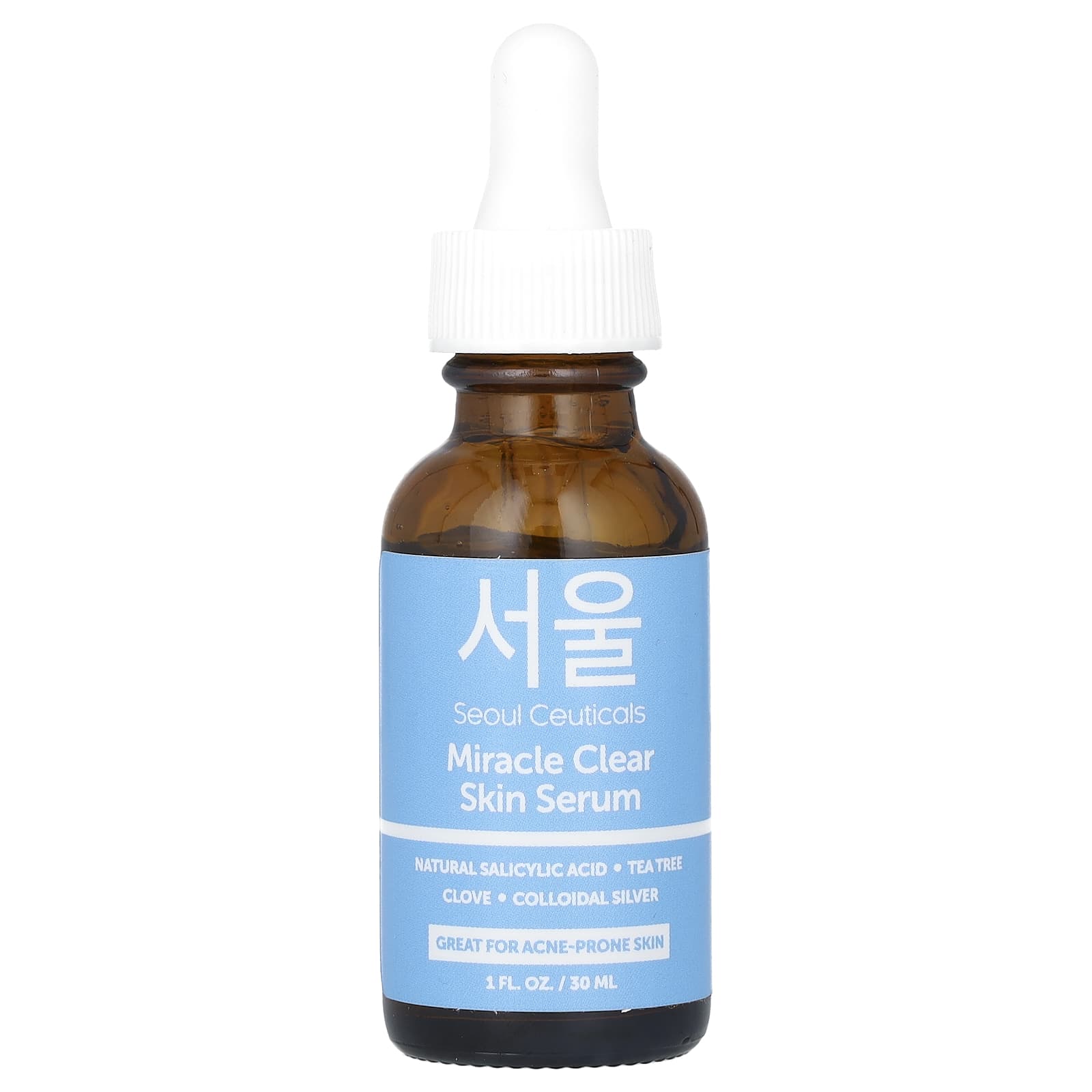 SeoulCeuticals, Miracle Clear Skin Serum, 1 fl oz (30 ml) - Image 1