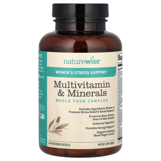 NatureWise, Women's Multivitamin & Minerals, 60 Vegetarian Capsules - Image 1