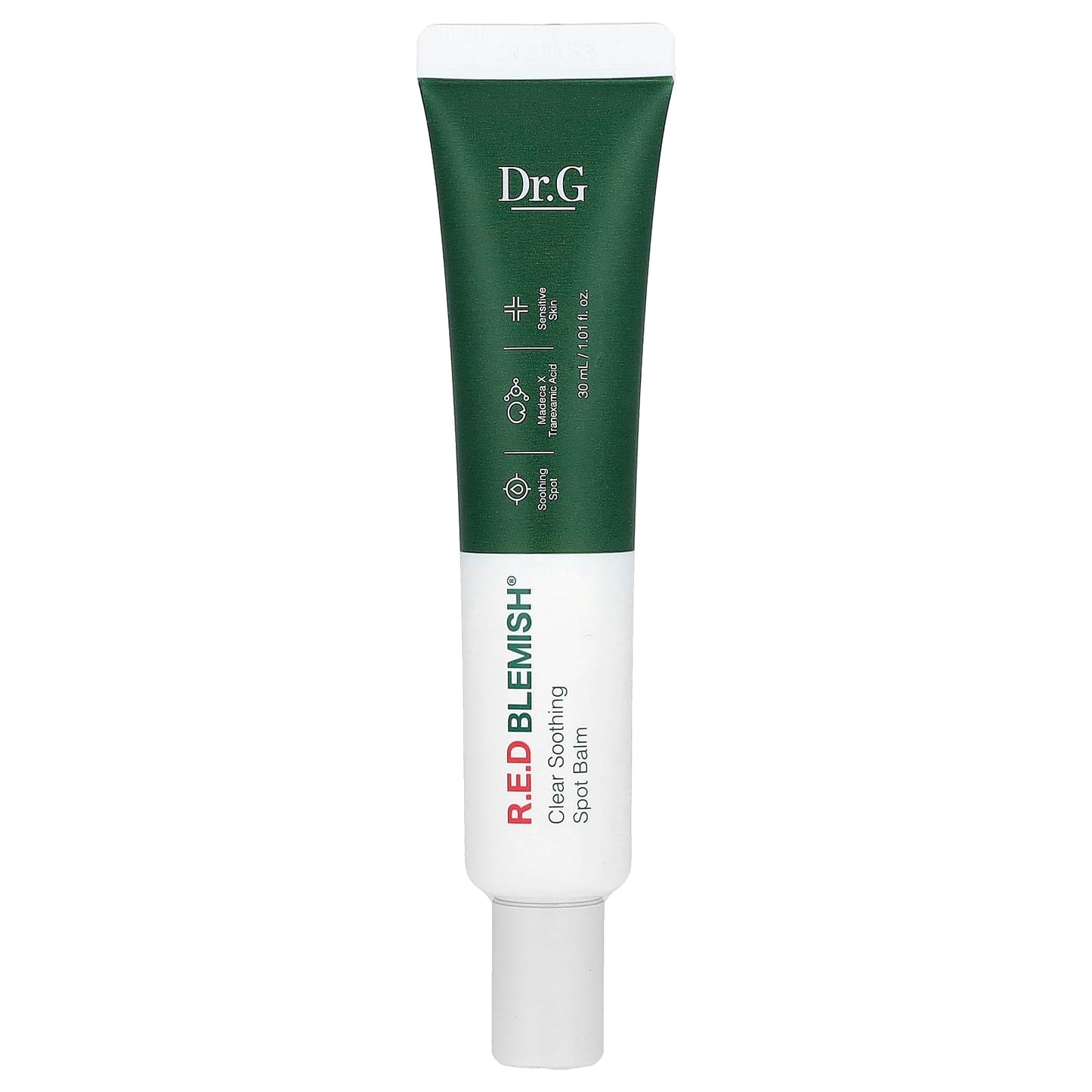 Soothe Blemishes with Dr. G's R.E.D Blemish Clear Soothing Spot Balm (1.01 fl oz) - Image 1