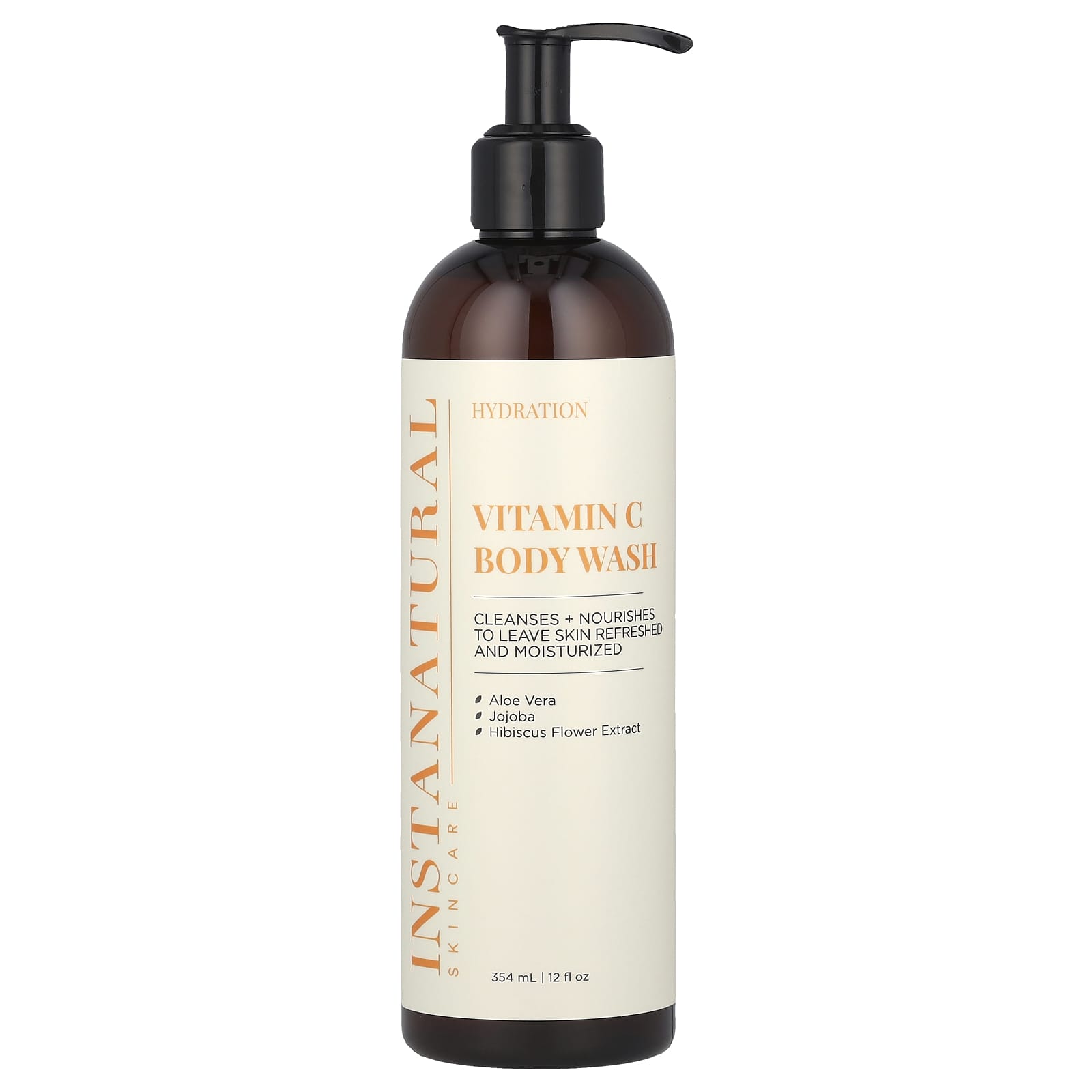 InstaNatural Vitamin C Body Wash, Moisturizing & Refreshing 12oz - Image 1