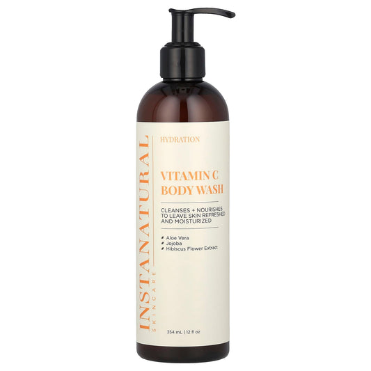 InstaNatural Vitamin C Body Wash, Moisturizing & Refreshing 12oz - Image 1