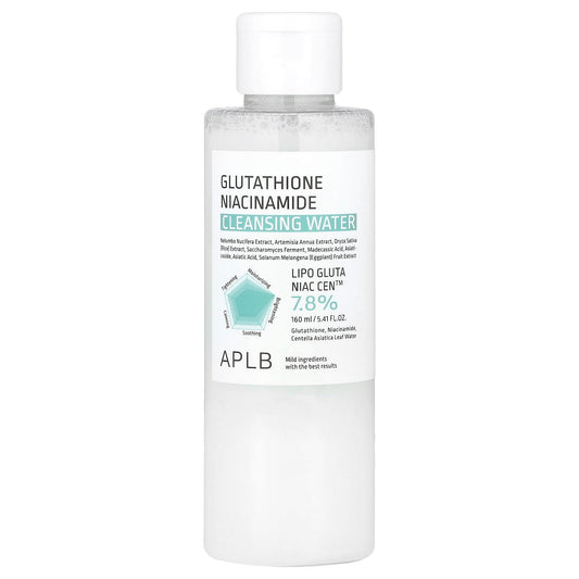 Niacinamide & Glutathione Cleansing Water by APLB - 5.41 fl oz - Image 1