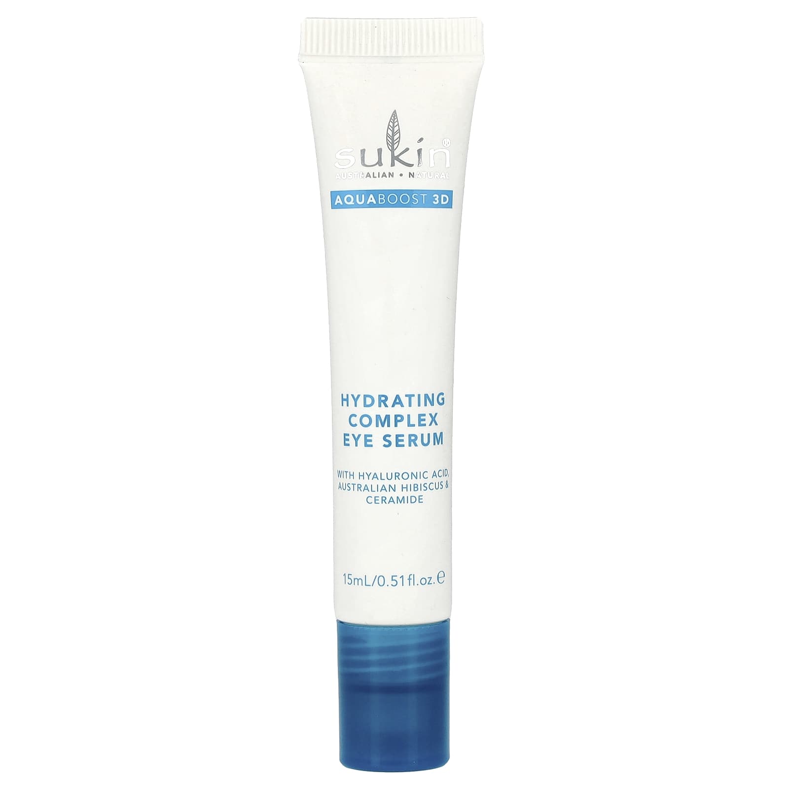 Sukin, AquaBoost 3D, Hyaluronic Acid Eye Serum, 0.51 fl oz (15 ml) - Image 1