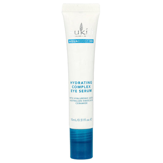 Sukin, AquaBoost 3D, Hyaluronic Acid Eye Serum, 0.51 fl oz (15 ml) - Image 1