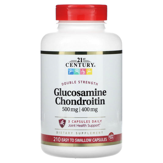 Double Strength Glucosamine Chondroitin Supplement for Joint Health - Image 1