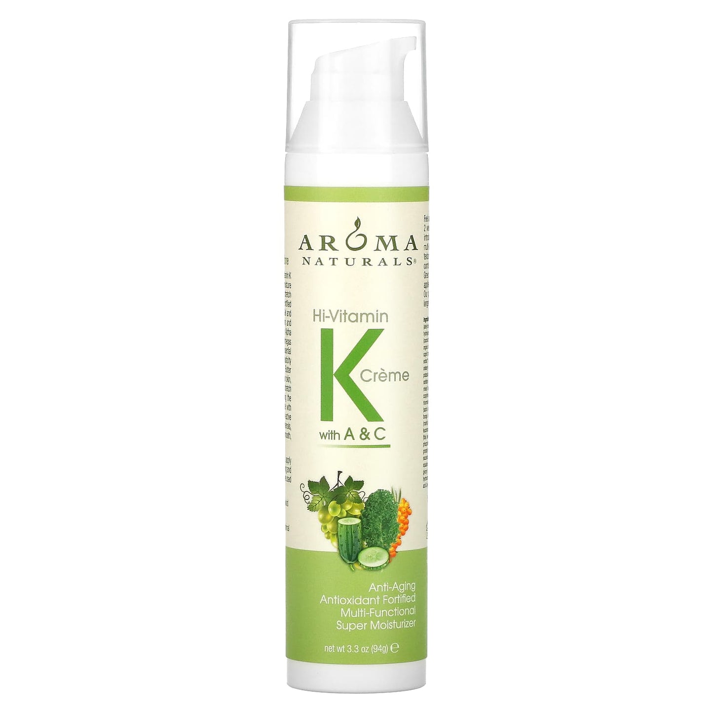 Hi-Vitamin K Creme for Anti-Aging & Hydration by Aroma Naturals - Image 1