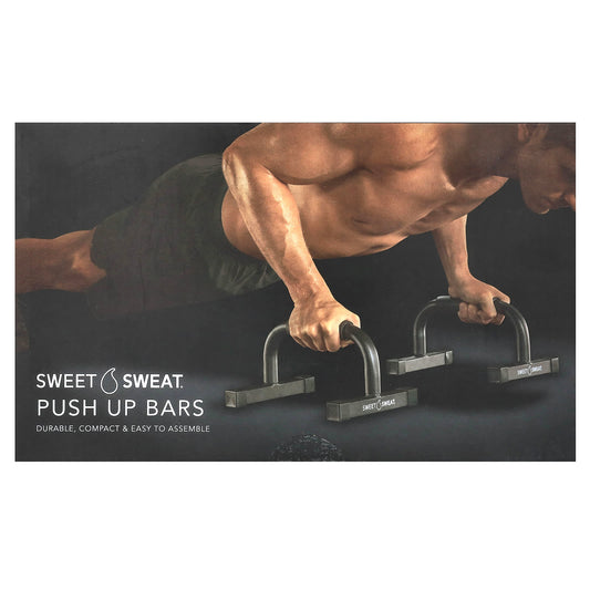 Sports Research, Sweet Sweat®, Push Up Bars, 2 Bars - Image 1
