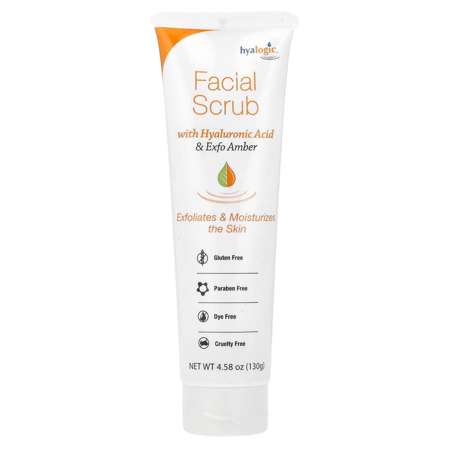 Renew Your Glow with Hyalogic Hyaluronic Acid Facial Scrub, 4.58 oz - Image 1