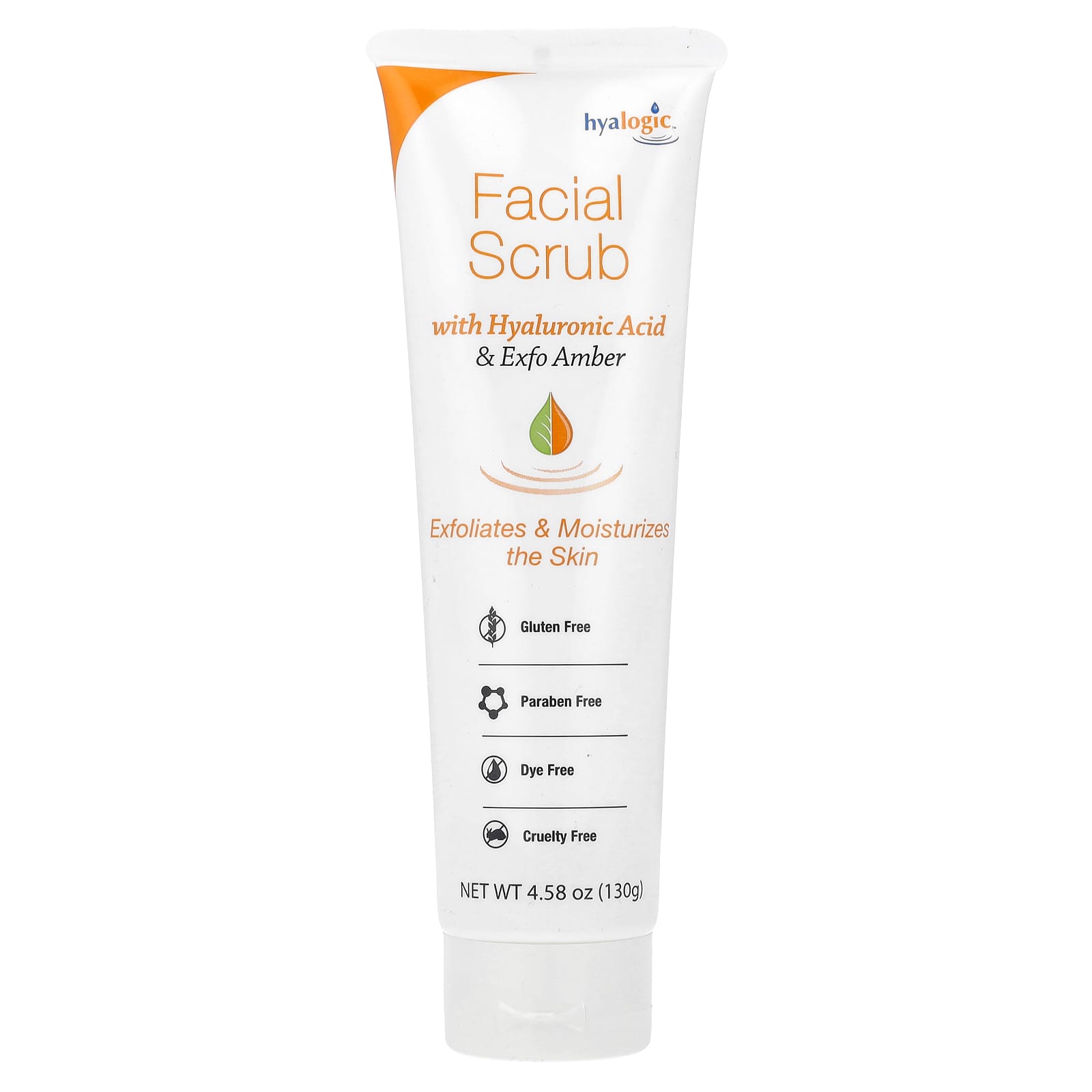 Renew Your Glow with Hyalogic Hyaluronic Acid Facial Scrub, 4.58 oz - Image 1
