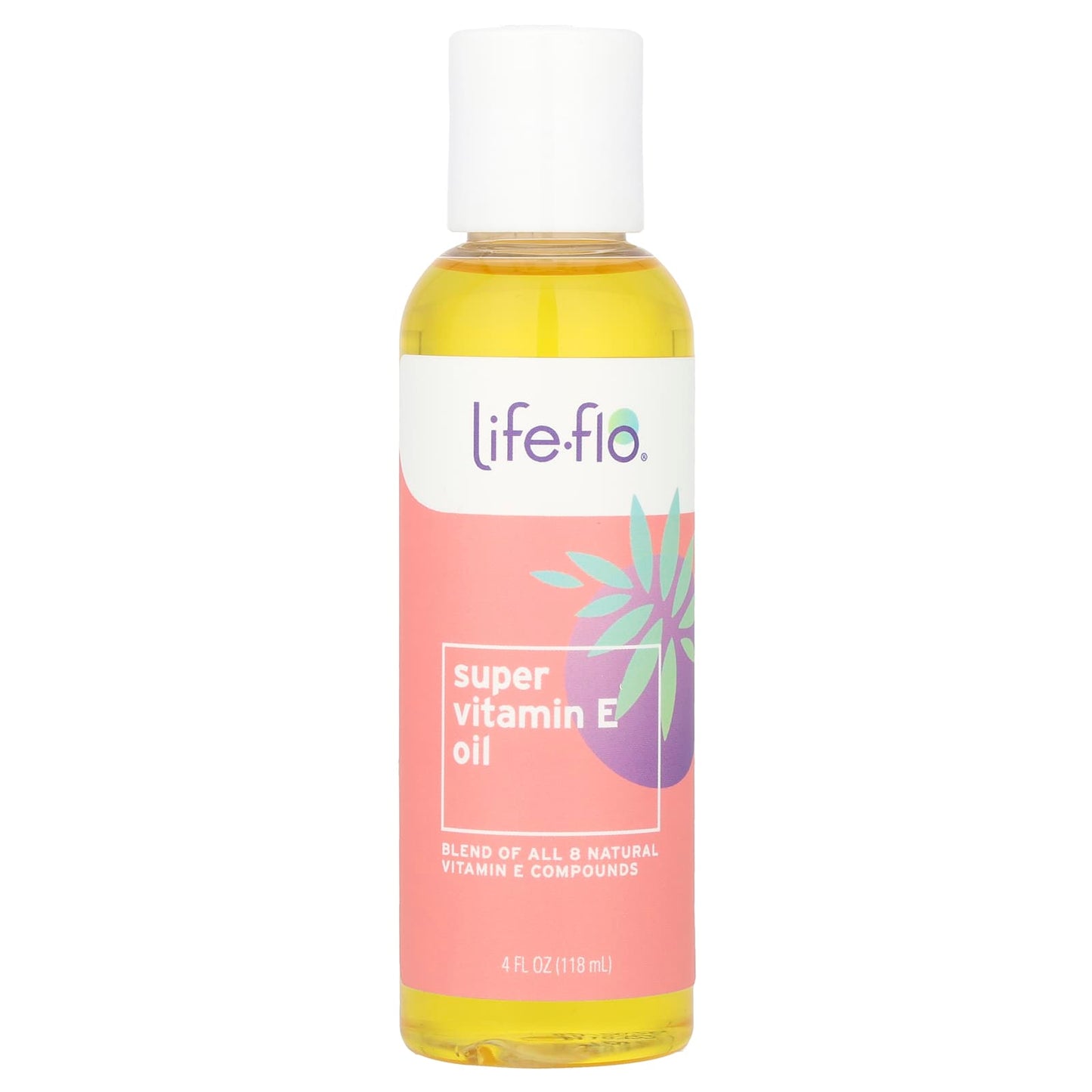 Life-flo, Super Vitamin E Oil, 4 fl oz (118 ml) - Image 1