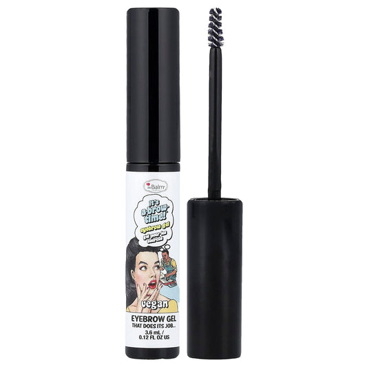 theBalm Cosmetics, It's A-Brow Time!® Eyebrow Gel, Clear, 0.12 fl oz (3.6 ml) - Image 1