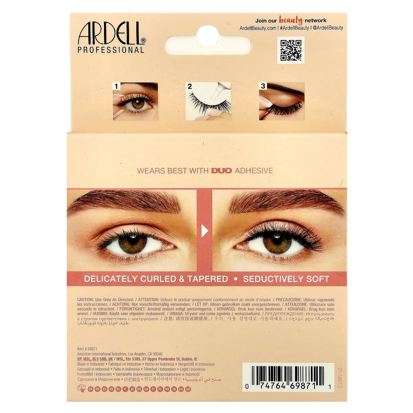 Natural Lash Enhancements by Ardell - Naked Lash 421, 4-Pair Pack - Image 2