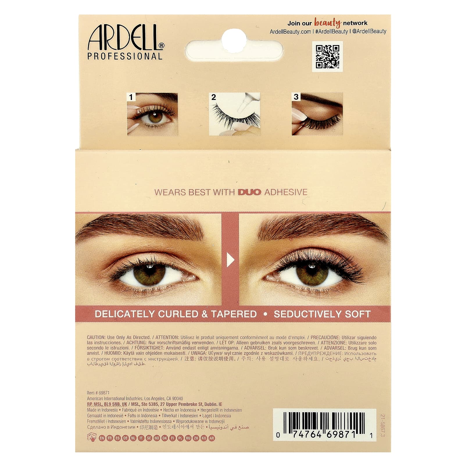 Natural Lash Enhancements by Ardell - Naked Lash 421, 4-Pair Pack - Image 2