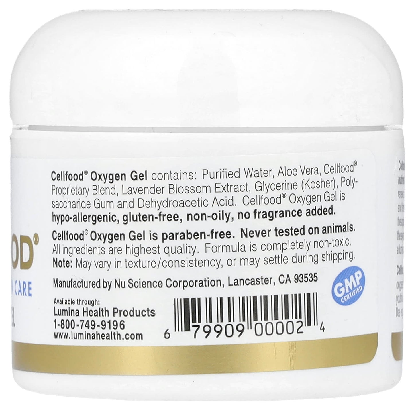 Cellfood Oxygen Gel, 2 fl oz (59 ml) - Soothing & Radiant Skin - Image 2