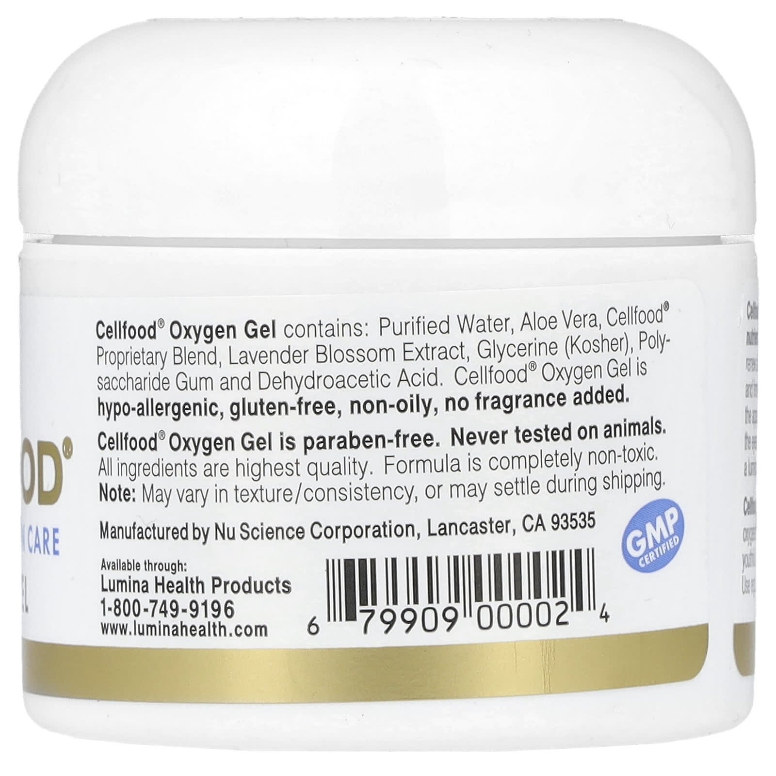 Cellfood Oxygen Gel, 2 fl oz (59 ml) - Soothing & Radiant Skin - Image 2