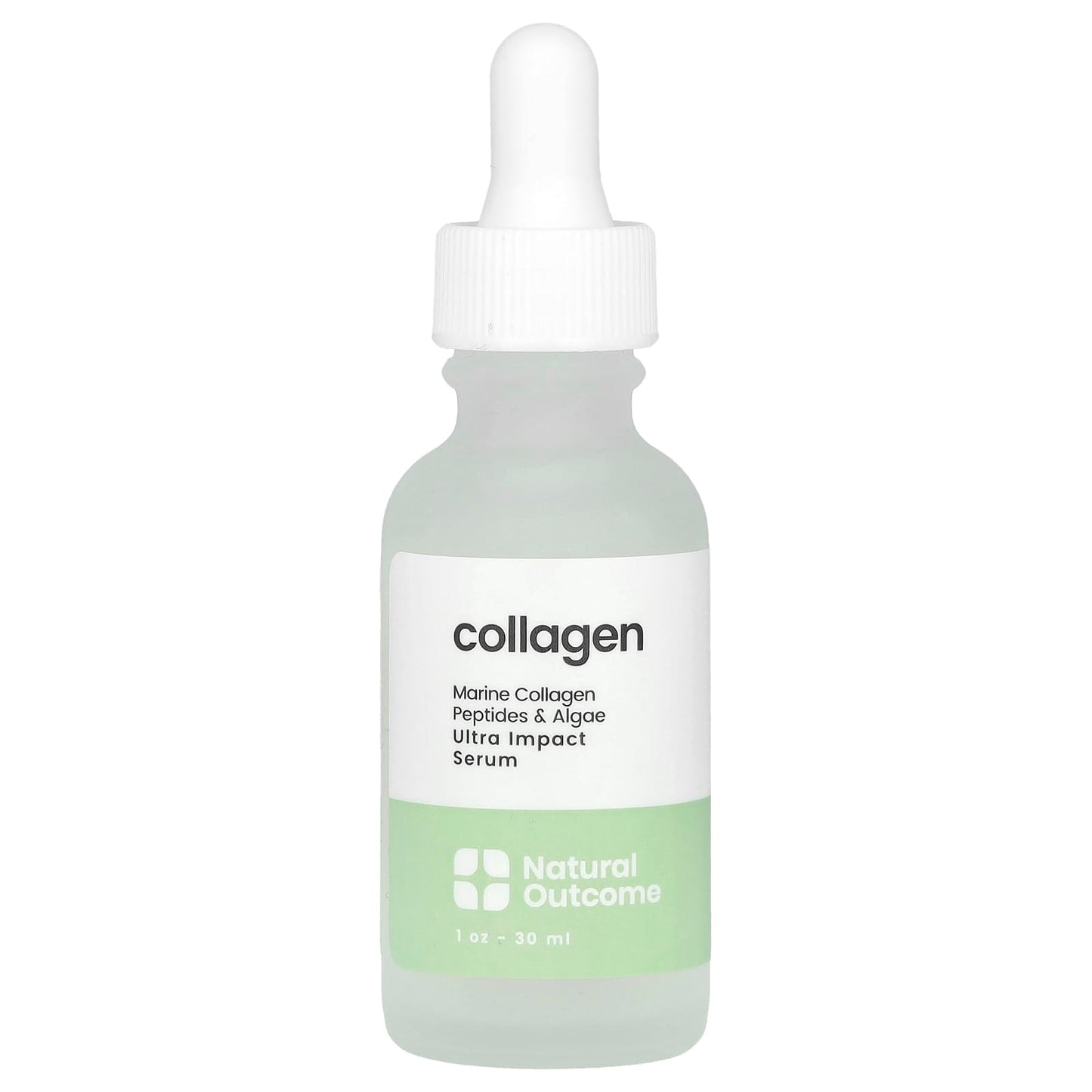 Natural Outcome, Collagen, Ultra Impact Serum, Fragrance Free, 1 oz (30 ml) - Image 1