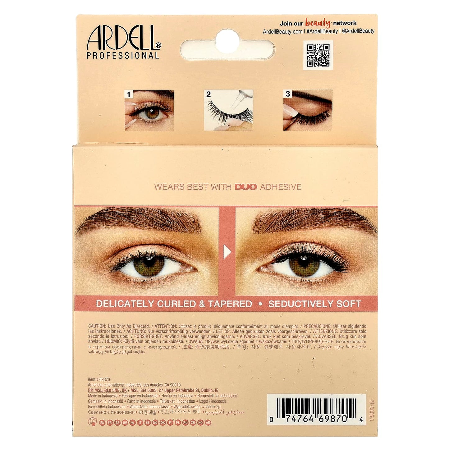 Ardell Naked Lashes 420, 4 Pairs - Natural, Lightweight, and Seductive - Image 2
