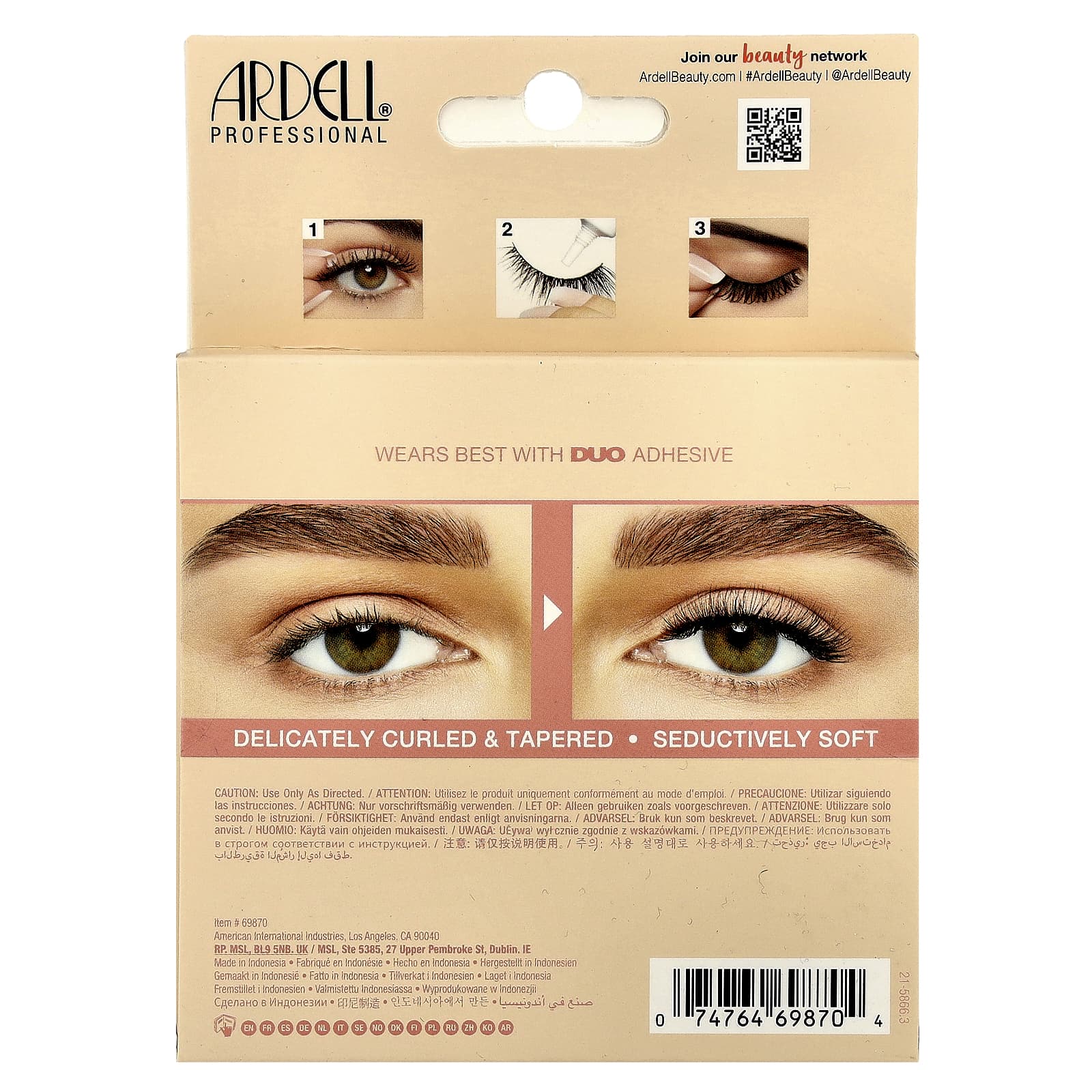 Ardell Naked Lashes 420, 4 Pairs - Natural, Lightweight, and Seductive - Image 2