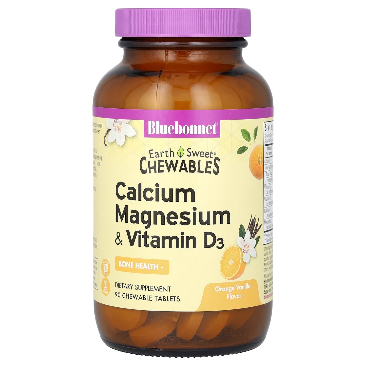Support Strong Bones with Bluebonnet Nutrition Calcium Tablets - Image 1