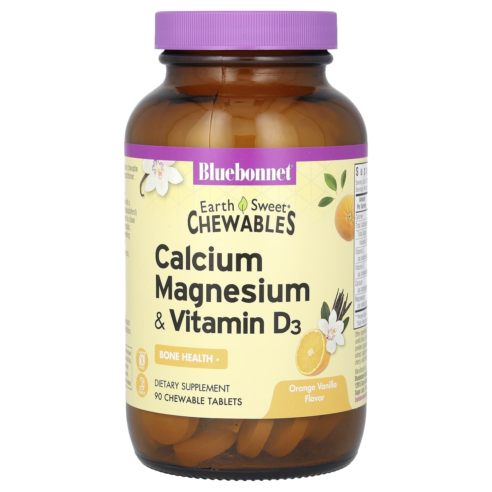 Support Strong Bones with Bluebonnet Nutrition Calcium Tablets - Image 1