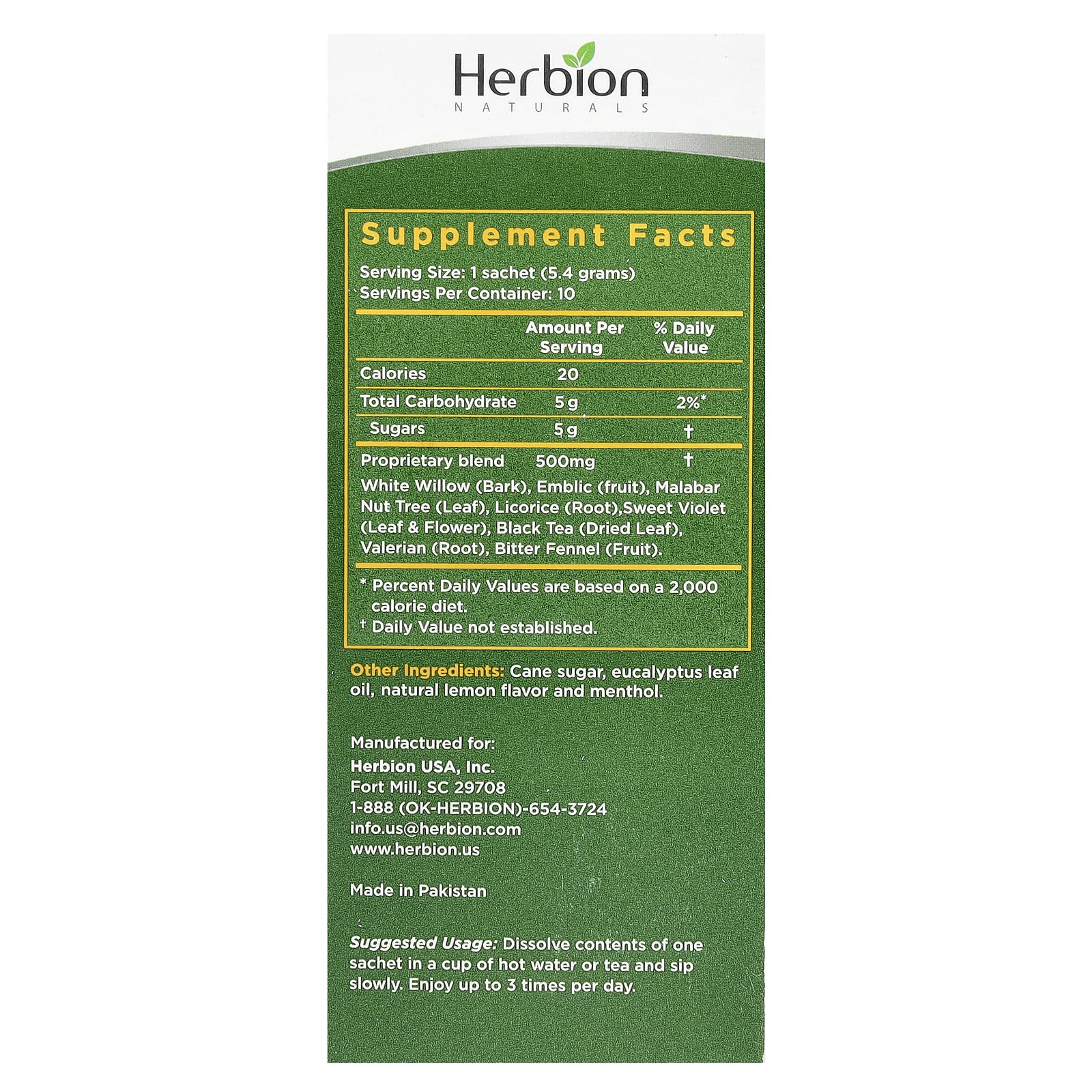 Natural Respiratory Care with Herbion Naturals Herbal Granules - Image 2