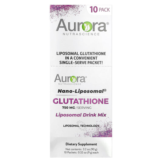 <strong>Aurora Nutrascience</strong> Glutathione Supplement - Liposomal Drink Mix for Cellular Health - Image 1