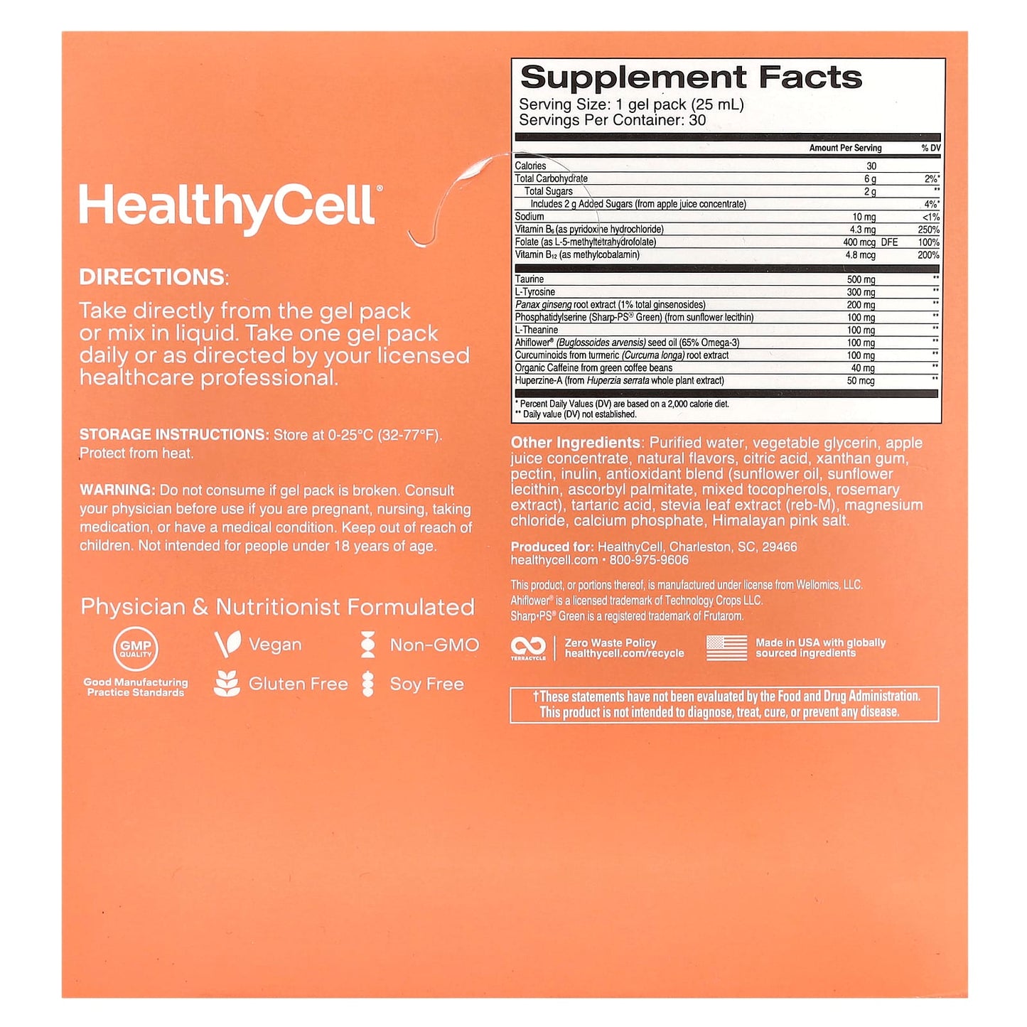 Ultimate Brain Support with HealthyCell's Focus & Recall - Image 2