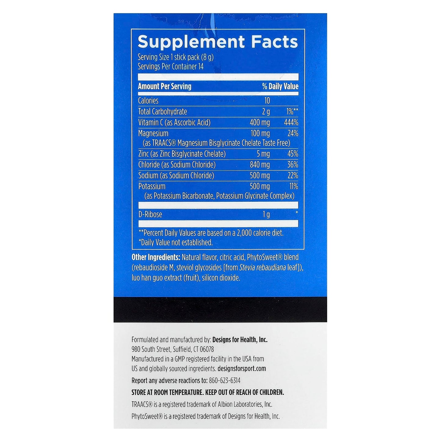Zero Sugar Hydration for Athletes | Designs For Health - Image 2