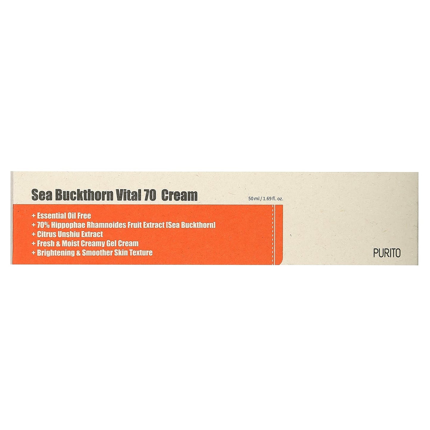 Purito, Sea Buckthorn Vital 70 Cream, 1.69 fl oz (50 ml) - Image 2