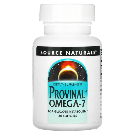Source Naturals, Provinal Omega-7, 30 Softgels - Image 1