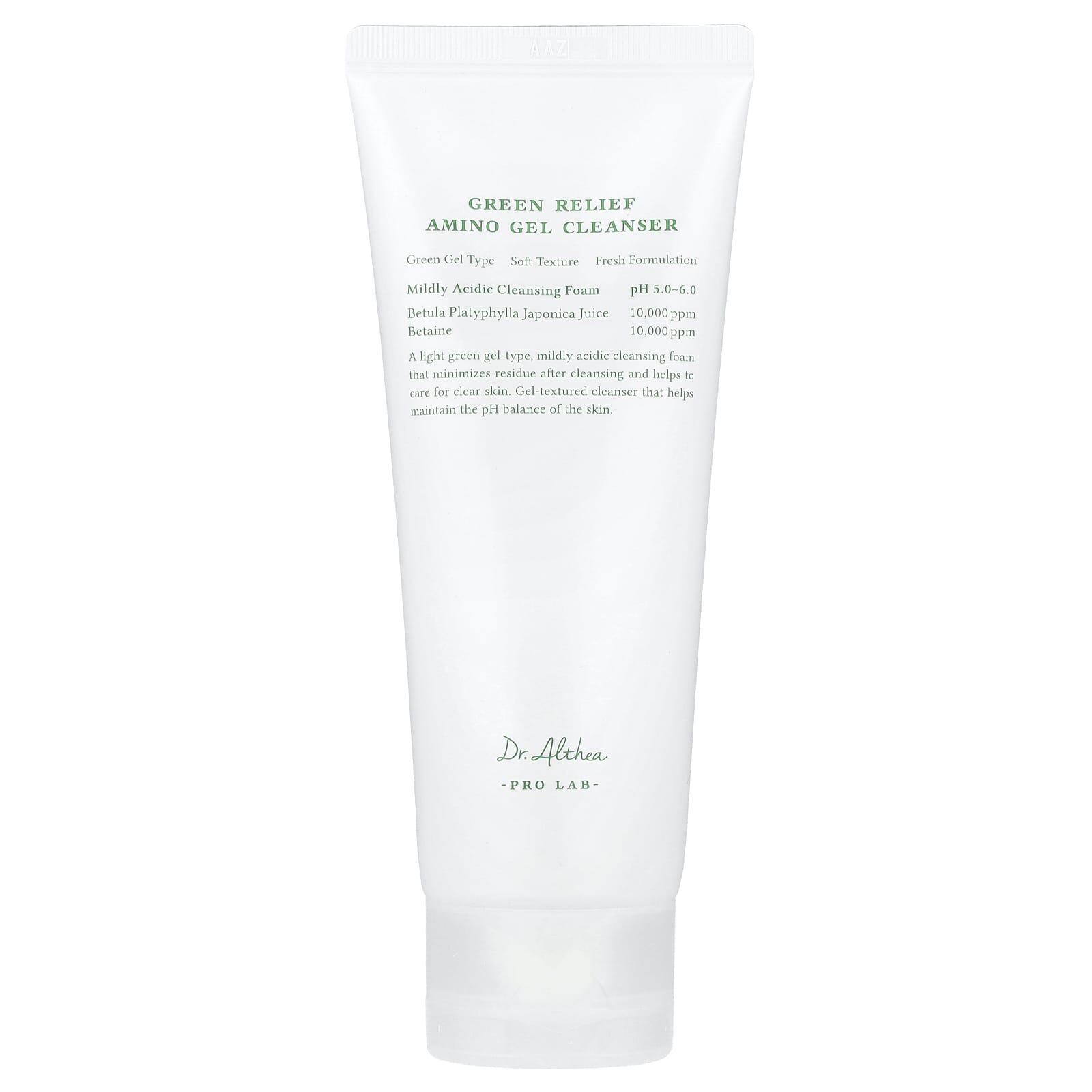 Green Relief Amino Gel Cleanser for Clear Skin by Dr. Althea - Image 1