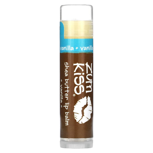 ZUM, Zum Kiss, Shea Butter Lip Balm, Vanilla, 0.15 oz - Image 1