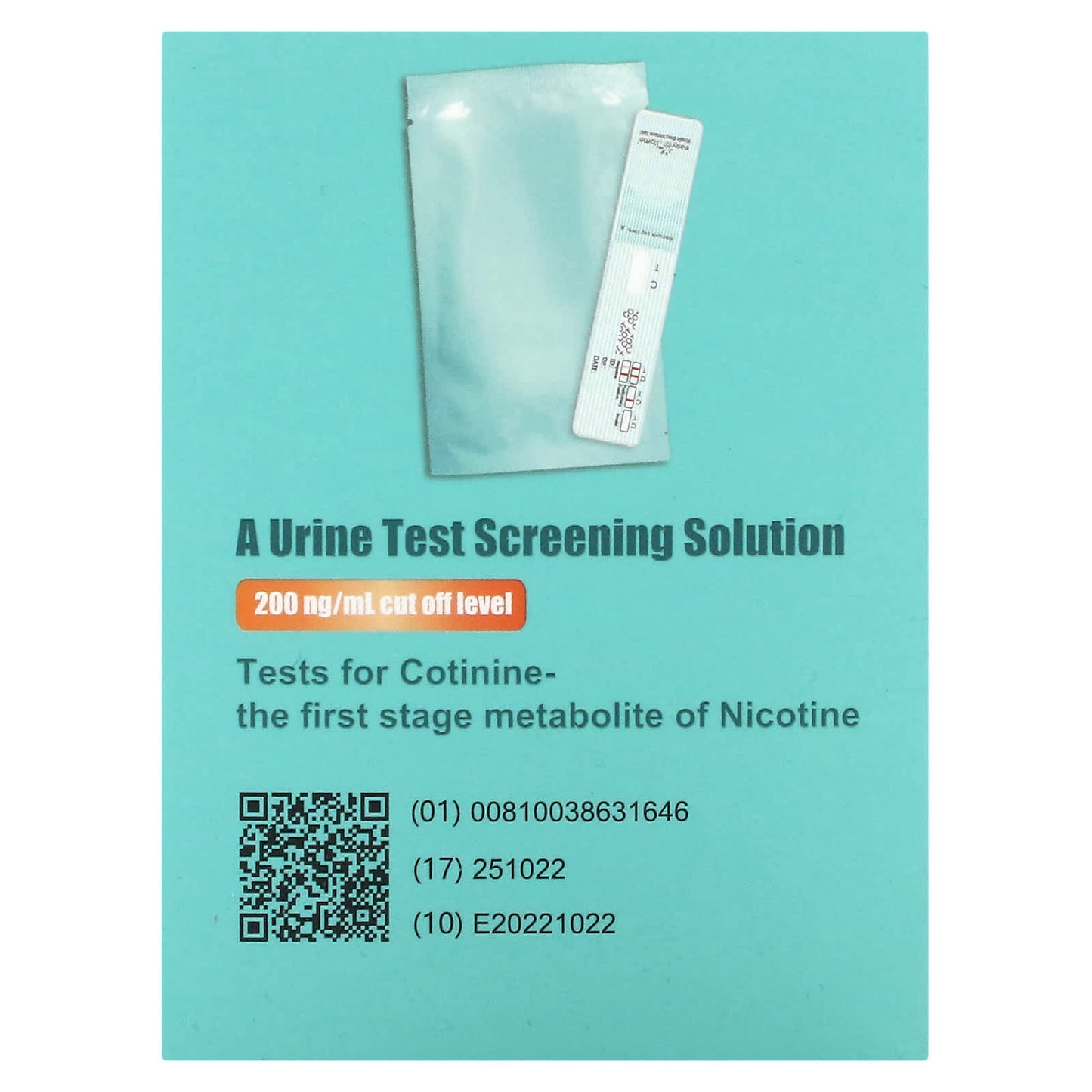 Nicotine Use Detection Kit by Easy@Home - 10 Tests - Image 2