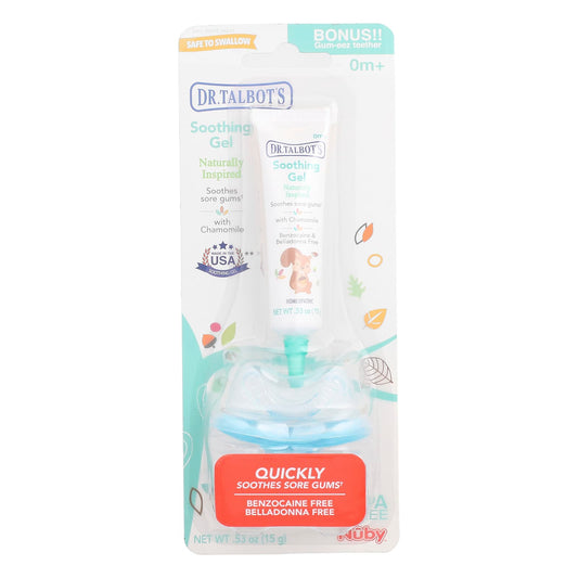 Dr. Talbot's Soothing Gel with Chamomile for Sore Gums, Benzocaine-Free - Image 1