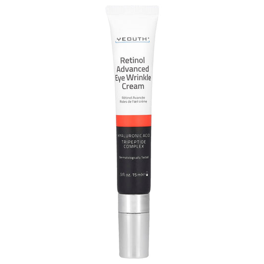 YEOUTH, Retinol Advanced Eye Wrinkle Cream, 0.5 fl oz (15 ml) - Image 1