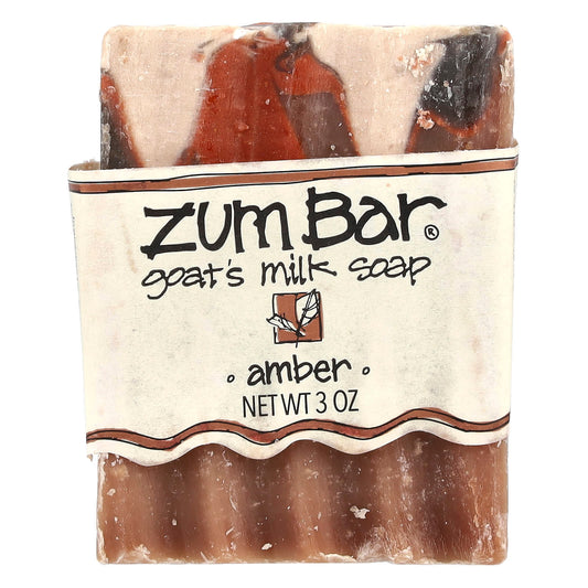 ZUM, Zum Bar®, Goat's Milk Soap, Amber, 3 oz - Image 1