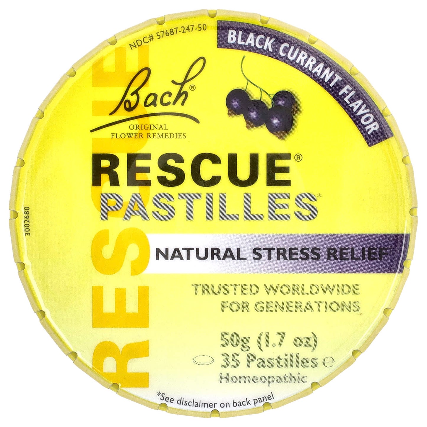 Natural Stress Relief with Bach Rescue Pastilles - Image 1