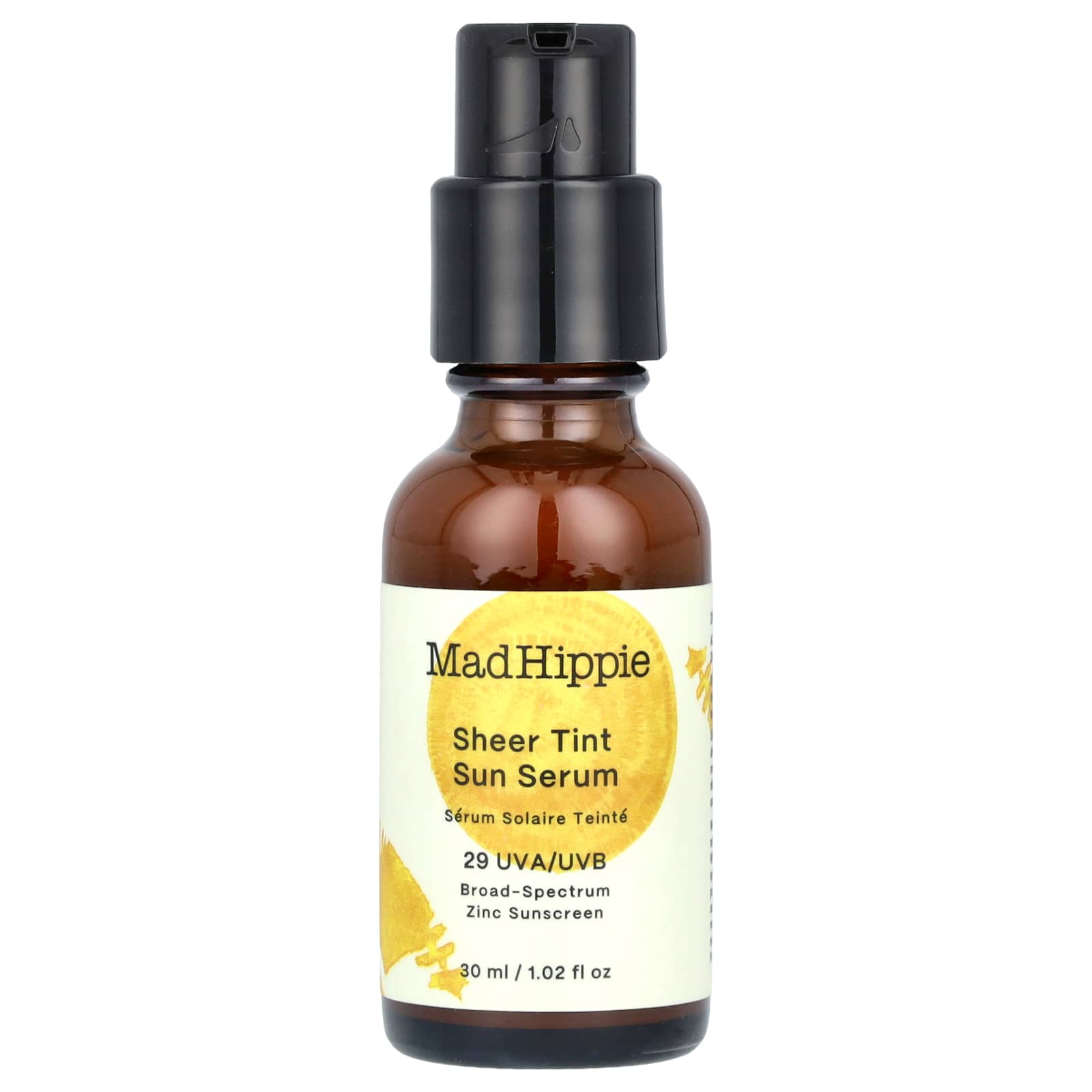 Mad Hippie, Sheer Tint Sun Serum, SPF 29, Medium/Dark, 1.02 fl oz (30 ml) - Image 1