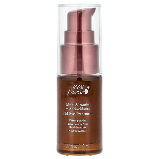 Pure Multi-Vitamin Eye Serum | 0.5 fl oz | 100% Natural & Vegan - Image 1