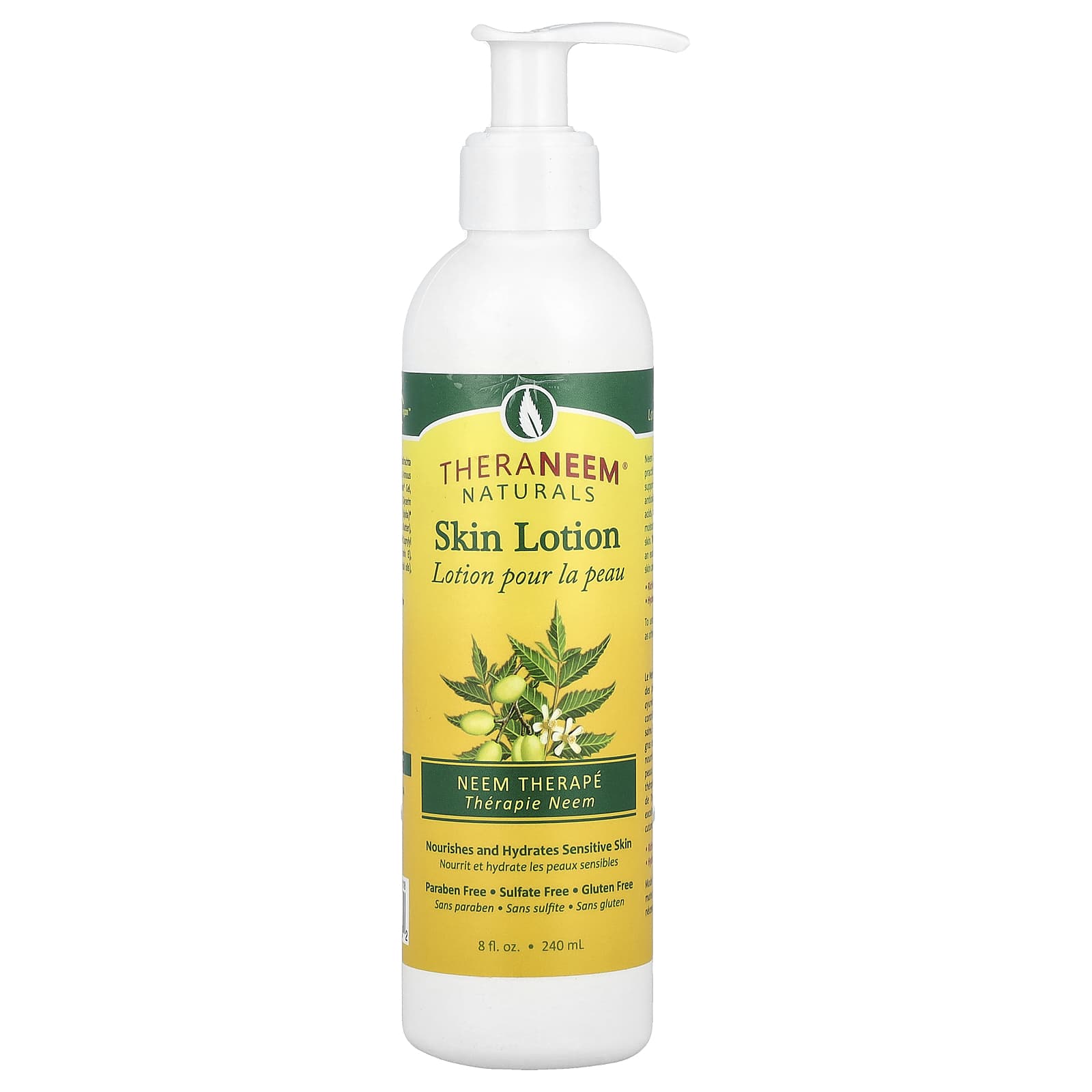 Organix South, TheraNeem® Naturals, Skin Lotion, Neem Therapé, 8 fl oz (240 ml) - Image 1