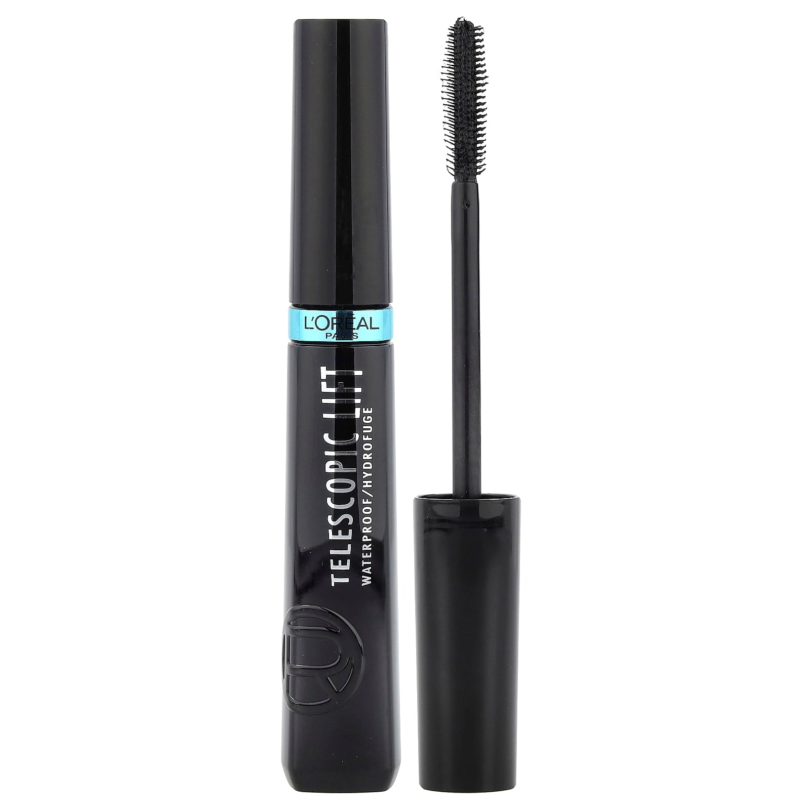 L'Oréal, Telescopic Lift, Waterproof Mascara, 993 Black, 0.33 fl oz (10 ml) - Image 1