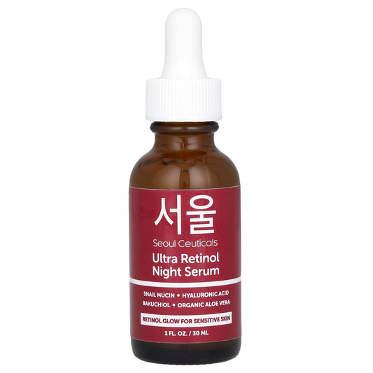 SeoulCeuticals, Ultra Retinol Night Serum, 1 fl oz (30 ml) - Image 1