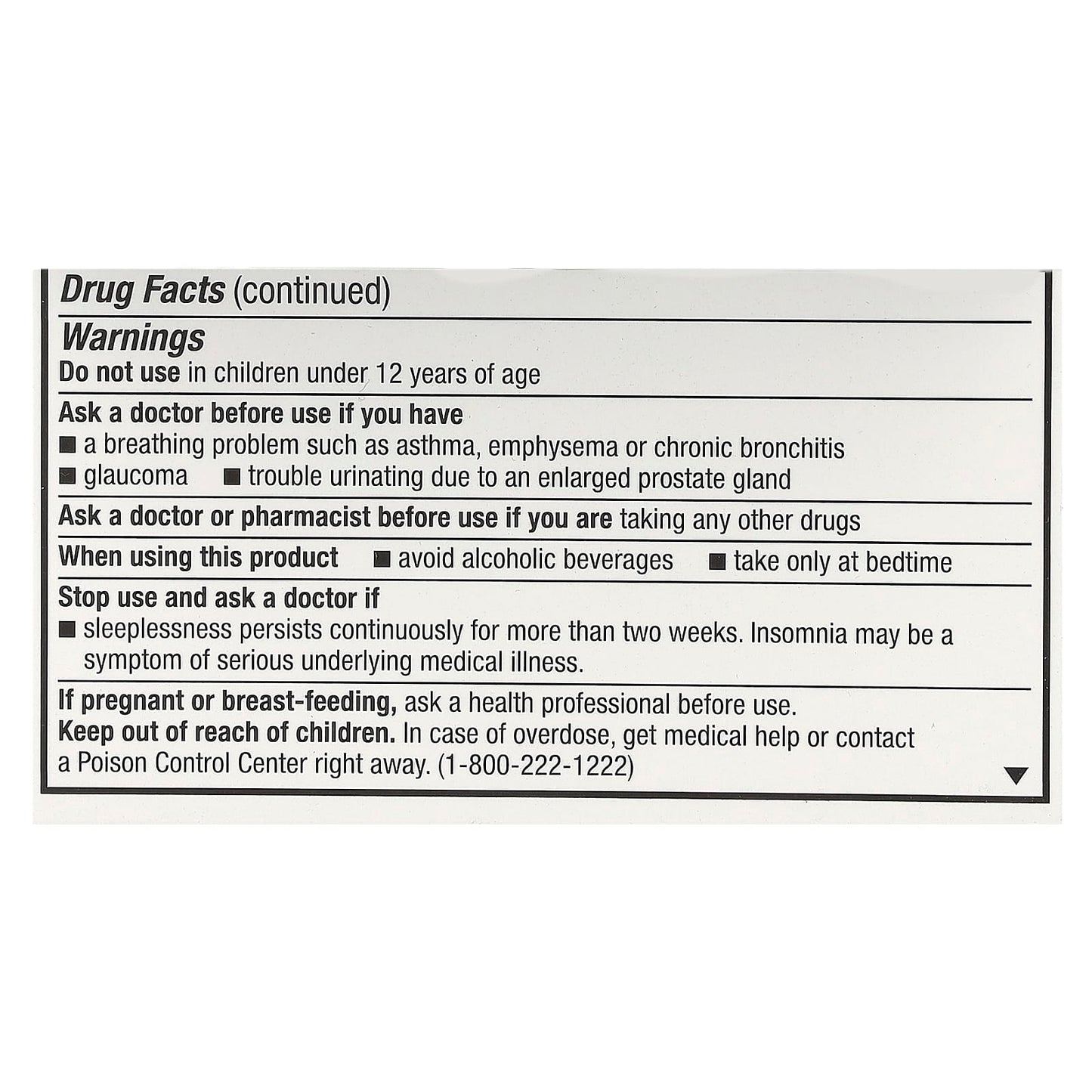 Unisom, SleepTabs, Nighttime Sleep-Aid, 32 Tablets - Image 2