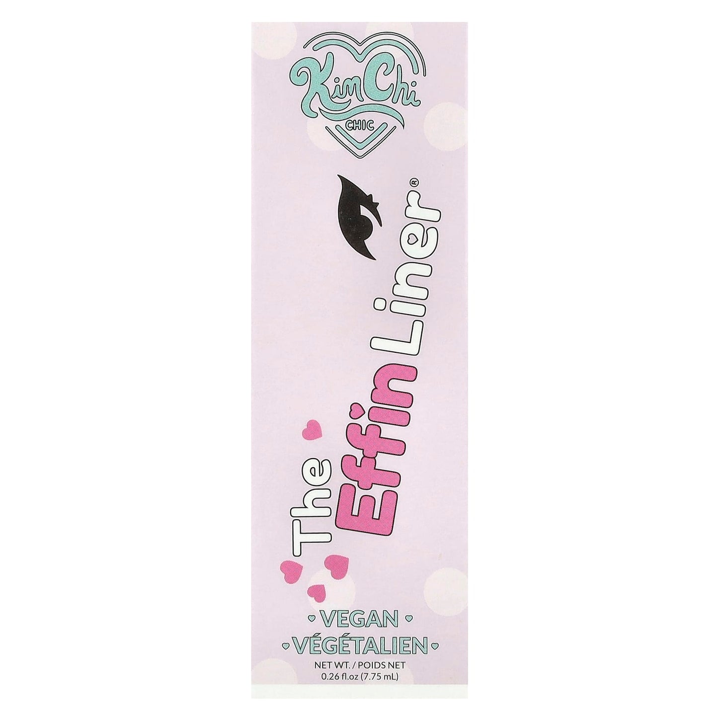 KimChi Chic Beauty, The Effin Liner®, Liquid Liner, 02 White + White, 0.26 fl oz (7.75 ml) - Image 2