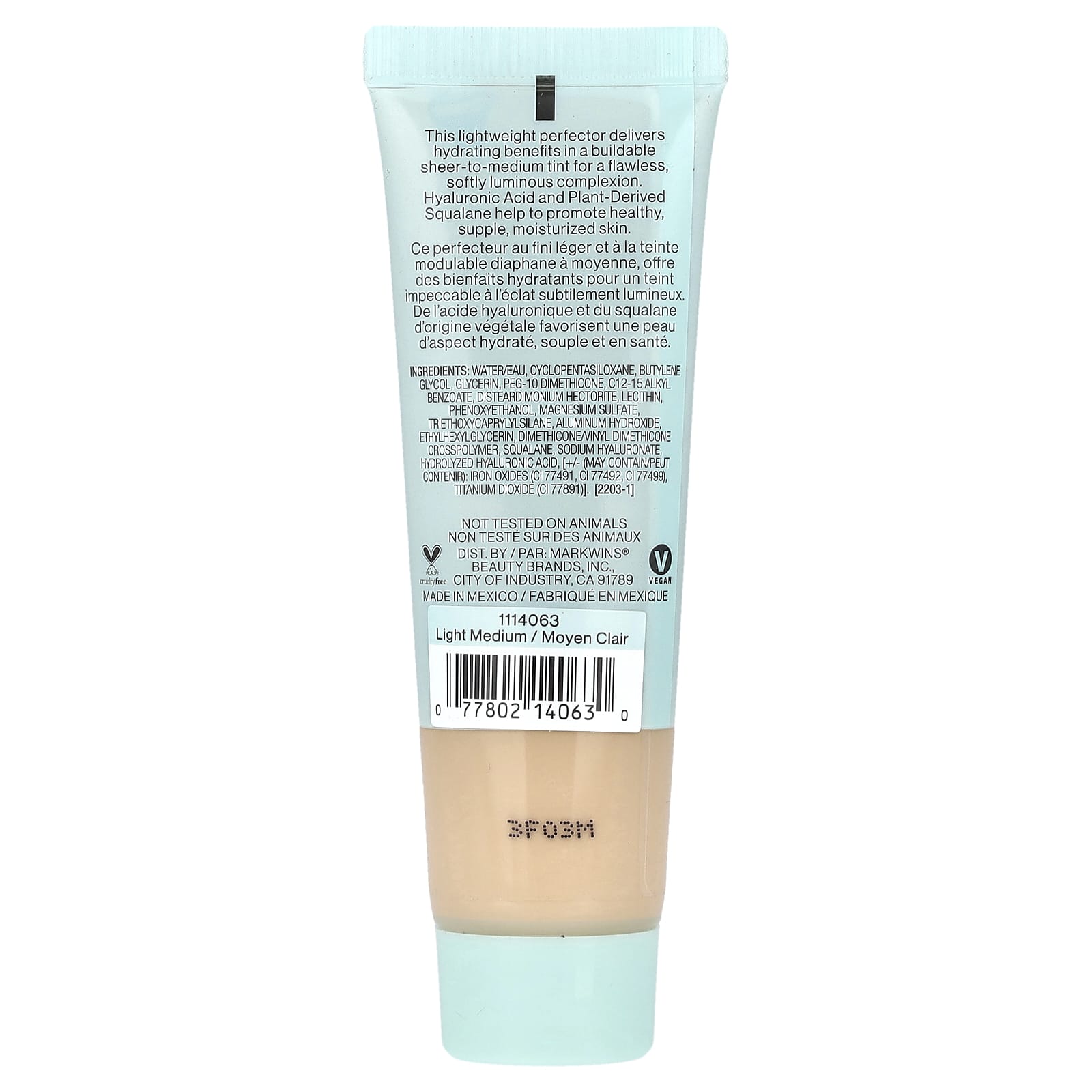 wet n wild, Barefocus, Tinted Hydrator, Light Medium, 0.91 fl oz (27 ml) - Image 2