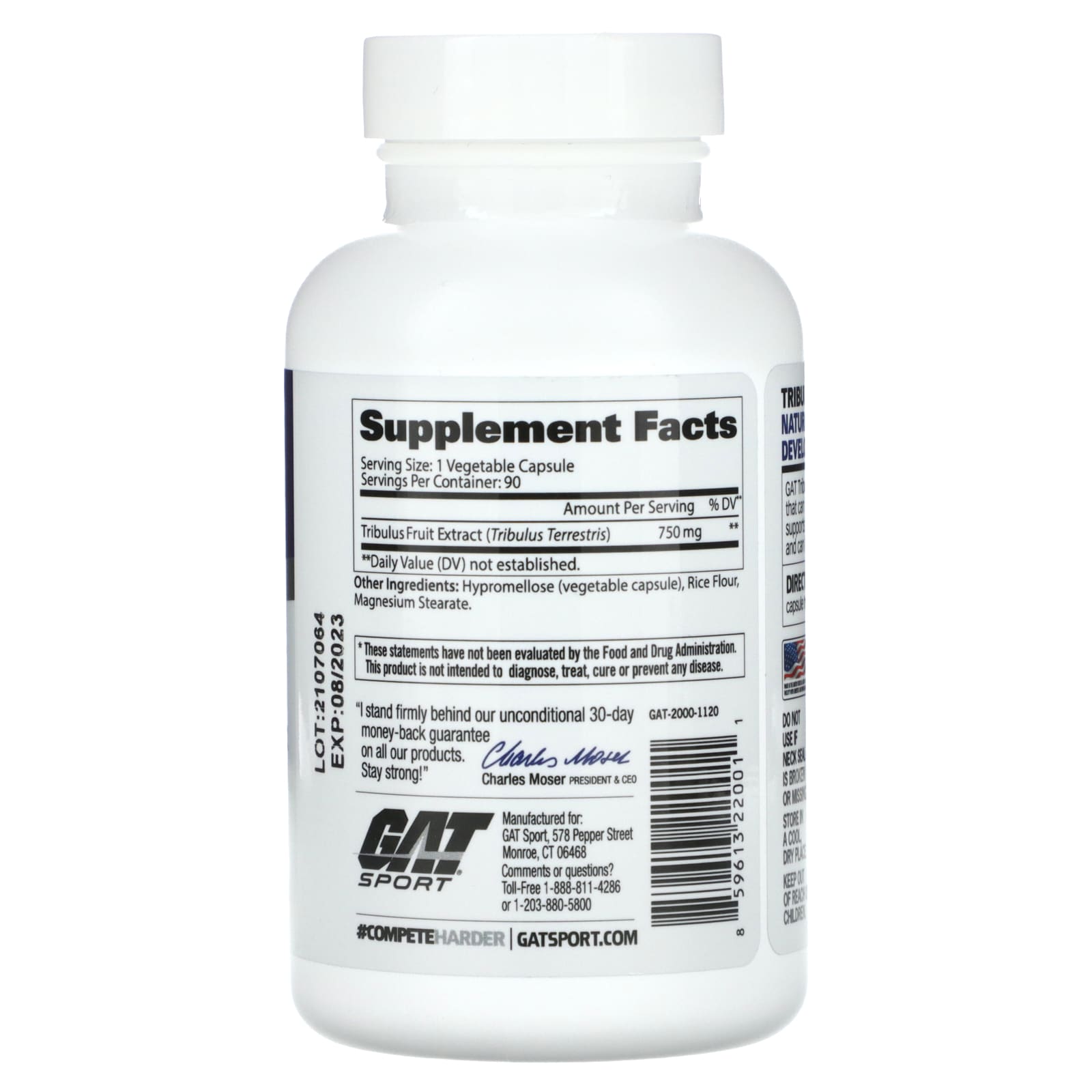 GAT Tribulus for Men - Boost Testosterone & Lean Muscle Development - Image 2